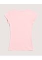 Camiseta  Para Mujer Manga Corta Cuello Redondo Color Rosa Marca Ostu #40092700 de Ostu