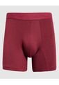 Boxer Para Hombre Filete Corto Algodón Color Vino Marca Ostu #60000437 de Ostu