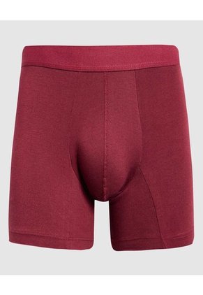 Boxer Para Hombre Filete Corto Algodón Color Vino Marca Ostu #60000437