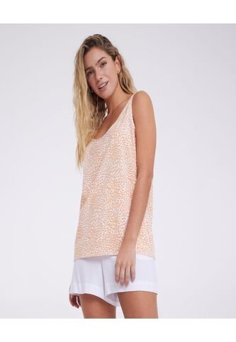 Blusa Para Mujer Manga Sisa Color Naranja Marca Ostu #40120765 Ostu