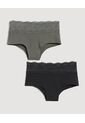 Panty Para Mujer Cachetero Color Negro Marca Ostu #40800104 de Ostu