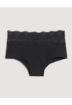 Panty Para Mujer Cachetero Color Negro Marca Ostu #40800104