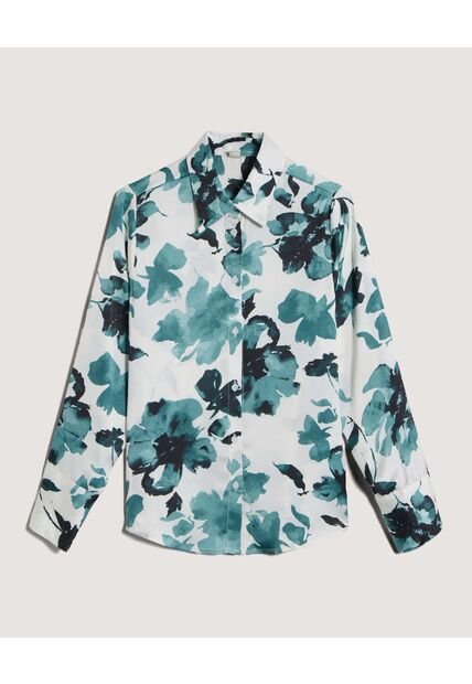 Camisa  Para Mujer Manga Larga Color Verde Marca Ostu #40010380