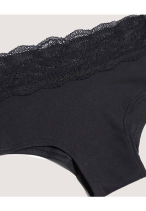 Panty Para Mujer Cachetero Color Negro Marca Ostu #40800104
