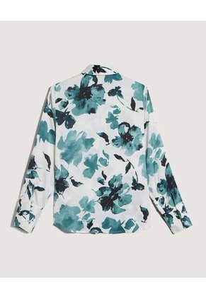 Camisa  Para Mujer Manga Larga Color Verde Marca Ostu #40010380