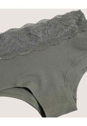 Panty Para Mujer Cachetero Color Negro Marca Ostu #40800104