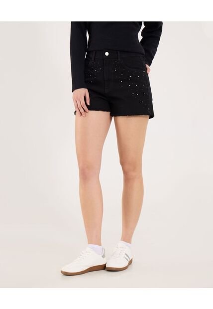 Short Para Mujer Relax Color Negro Marca Ostu #40190360
