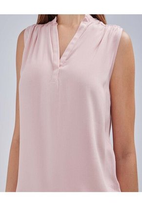Blusa Para Mujer Manga Sisa Color Rosado Marca Ostu #40121007