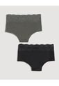 Panty Para Mujer Cachetero Color Negro Marca Ostu #40800104 de Ostu