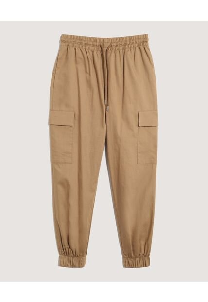 Pantalón  Para Mujer Jogger Color Café Marca Ostu #40070911