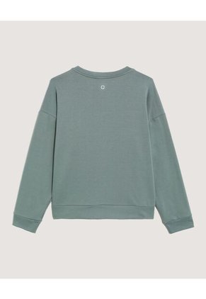 Buzo  Para Mujer Cuello Redondo Color Verde Marca Ostu #40060533