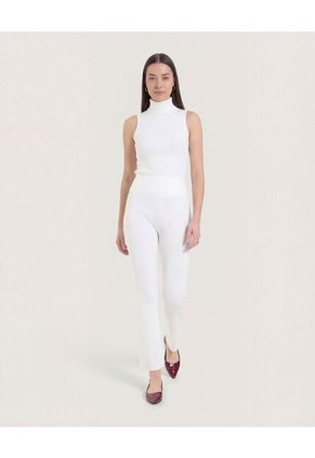 Pantalón Para Mujer Moda Color Crema Marca Ostu #40070879