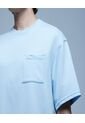 Camiseta Para Hombre Manga Corta Color Azul Claro Marca Ostu #60091189 de Ostu