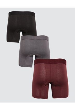 Boxer Para Hombre Filete Medio Algodón Color Pack X Marca Ostu #60000388