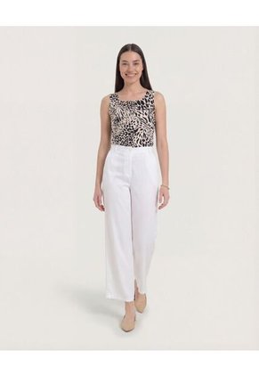 Pantalón  Para Mujer Moda Color Crudo Marca Ostu #40070931