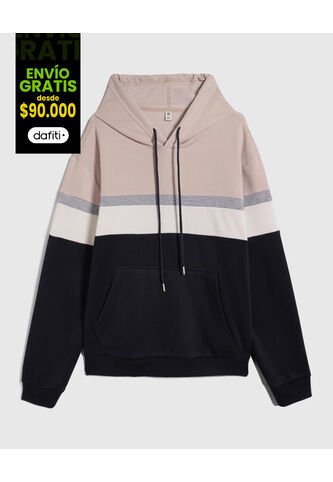 Buzo Para Hombre Hoodie Color Beige Marca Ostu #60060398 Ostu