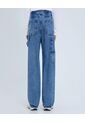 Jean Para Hombre Loose Color Azul Marca Ostu #60160400 de Ostu