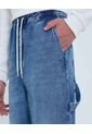 Jean Para Hombre Loose Color Azul Marca Ostu #60160400 de Ostu