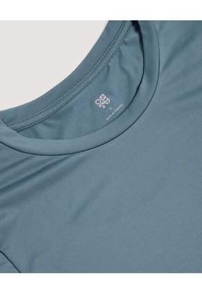 Camiseta  Para Mujer Manga Corta Cuello Redondo Color Verde Marca Ostu #40092799