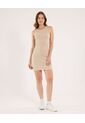Vestido Para Mujer M/Sisa Corto Color Camel Marca Ostu #40170342 de Ostu