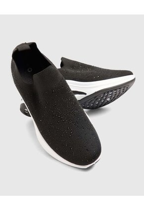 Tenis Para Mujer Sport Color Negro Marca Ostu #40720162