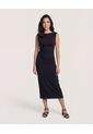 Vestido  Para Mujer M/Sisa Largo Color Negro Marca Ostu #40170375 de Ostu