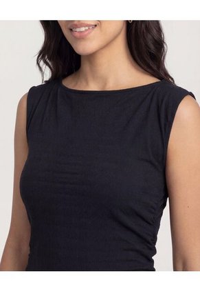 Vestido Para Mujer M/Sisa Largo Color Negro Marca Ostu #40170375