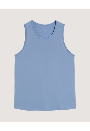 Camiseta Para Mujer Manga Sisa Cuello Redondo Color Azul Marca Ostu #40092795