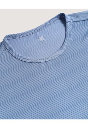 Camiseta  Para Mujer Manga Corta Cuello Redondo Color Azul Marca Ostu #40092801