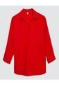 Camisa Para Mujer Manga 3/4 Color Rojo Marca Ostu #40010255 de Ostu