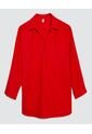 Camisa Para Mujer Manga 3/4 Color Rojo Marca Ostu #40010255 de Ostu