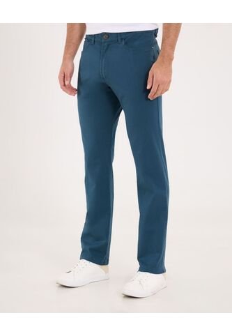 Pantalón Para Hombre 5 Bolsillos Color Azul Marca Ostu #60070491 Ostu