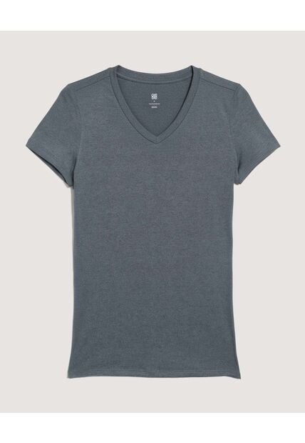 Camiseta  Para Mujer Manga Corta Cuello V Color Verde Marca Ostu #40092805