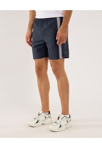 Bermuda Para Hombre Deportiva Largo Color Azul Marca Ostu #60100440 Ostu