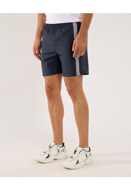 Bermuda Para Hombre Deportiva Largo Color Azul Marca Ostu #60100440