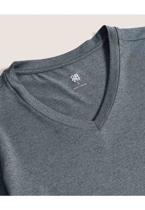 Camiseta  Para Mujer Manga Corta Cuello V Color Verde Marca Ostu #40092805