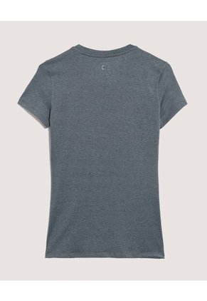 Camiseta  Para Mujer Manga Corta Cuello V Color Verde Marca Ostu #40092805