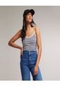 Top Para Mujer Top Color Azul  Marca Ostu #40220265 de Ostu