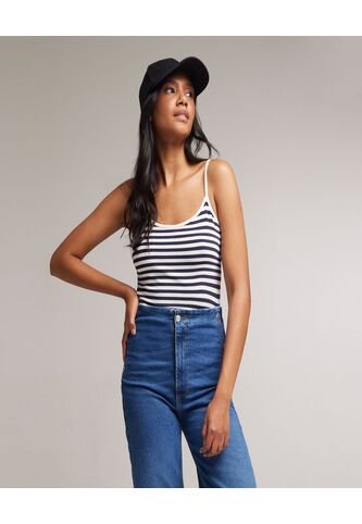Top Para Mujer Top Color Azul  Marca Ostu #40220265 Ostu