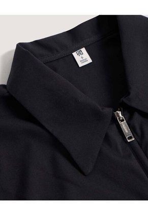 Blusa  Para Mujer Manga Corta Color Negro Marca Ostu #40121252