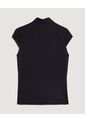 Blusa  Para Mujer Manga Corta Color Negro Marca Ostu #40121252 de Ostu