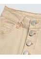 Jean Para Mujer Crop Flare Color Beige Marca Ostu #40160467 de Ostu