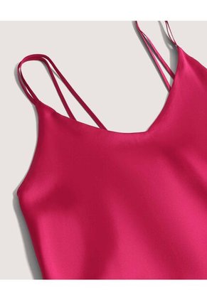 Blusa  Para Mujer Manga Sisa Color Fucsia Marca Ostu #40121299