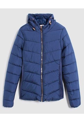 Chaqueta Para Mujer Acolchada Color Azul Oscuro Marca Ostu #40080198