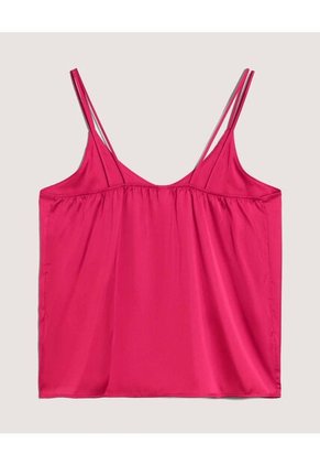 Blusa  Para Mujer Manga Sisa Color Fucsia Marca Ostu #40121299