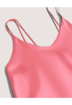 Blusa  Para Mujer Manga Sisa Color Coral Marca Ostu #40121299