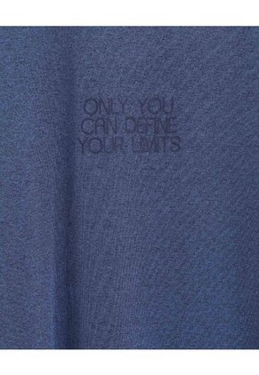 Camiseta  Para Mujer Manga Corta Cuello Redondo Color Azul Marca Ostu #40092814