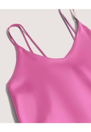 Blusa  Para Mujer Manga Sisa Color Fucsia Marca Ostu #40121299