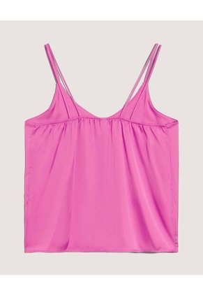 Blusa  Para Mujer Manga Sisa Color Fucsia Marca Ostu #40121299