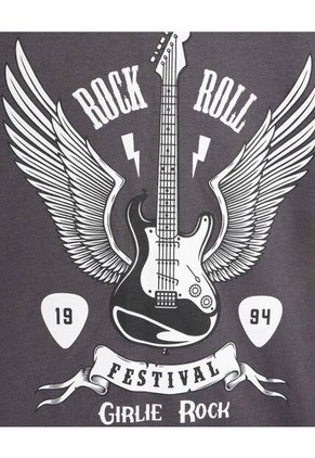 Camiseta Para Mujer Manga Corta Color Gris  Marca Ostu #40092043